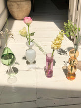 Load image into Gallery viewer, Small Glass Vases in different shapes and colours
