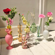Load image into Gallery viewer, Small Glass Vases in different shapes and colours
