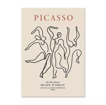 Load image into Gallery viewer, Pastel coloured Matisse Cut Outs inspired Art Prints
