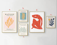 Load image into Gallery viewer, Matisse Cut Outs inspired Art Prints
