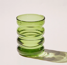 Load image into Gallery viewer, Wave shaped heat-resistant bubble Glass cup
