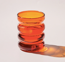 Load image into Gallery viewer, Wave shaped heat-resistant bubble Glass cup
