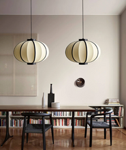 Load image into Gallery viewer, Contrast Ceiling Pendant Light with Textile Ribbon
